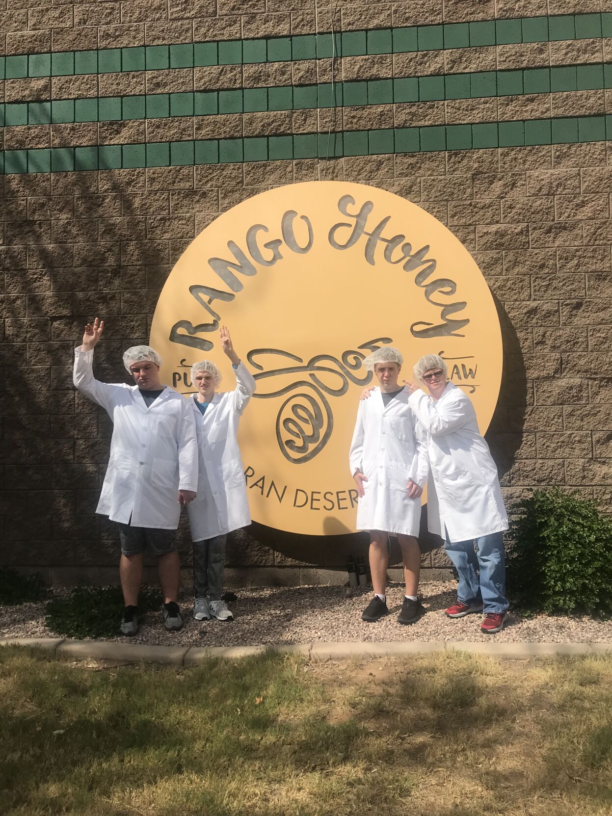 Honey group photo